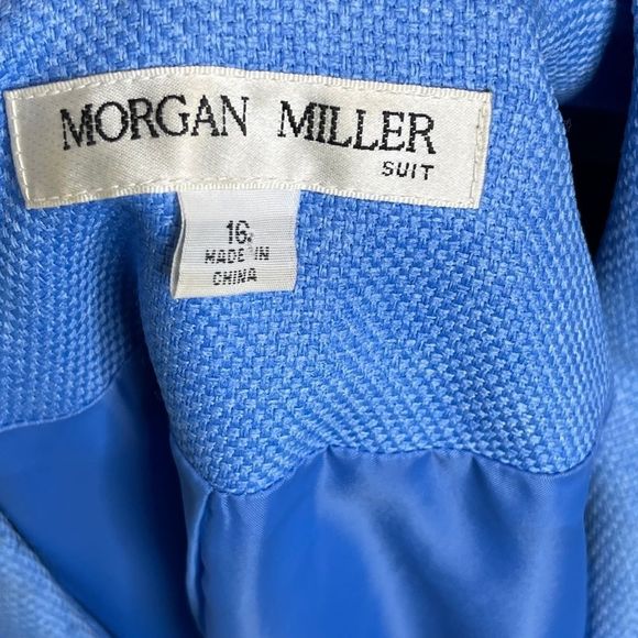 Vintage Morgan Miller‎ Skirt Set Blue - Picture 8 of 13